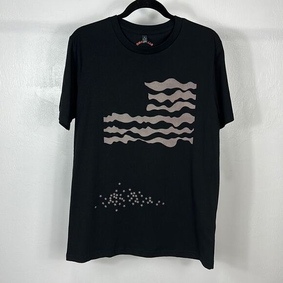 Omnipollo Black Imperialism Short Sleeve Unisex T-shirt Size M - Picture 1 of 9